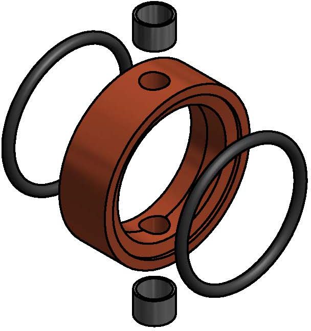 DICHT. SATZ SV04 ZF DN15-20/1" FKM ATEX