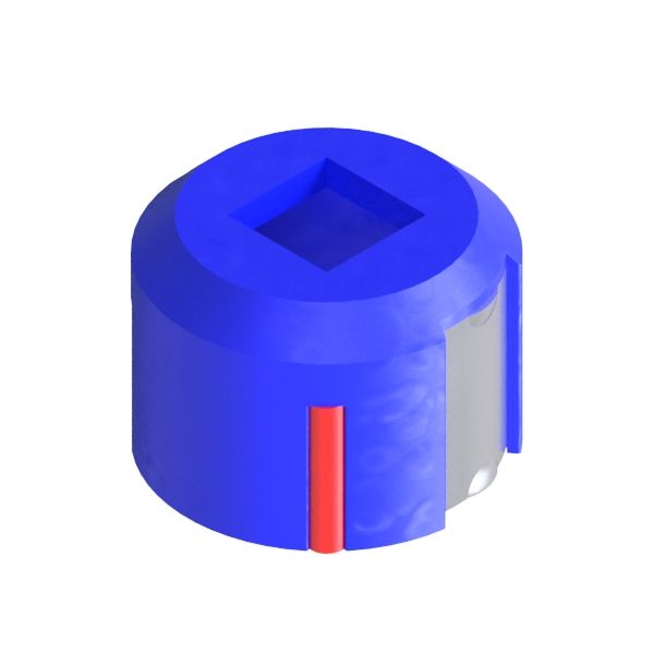 SCHALTKAPPE NC DN15-100/1"-4" PAGV FÜR NI M12x1 PAMS LF/LL