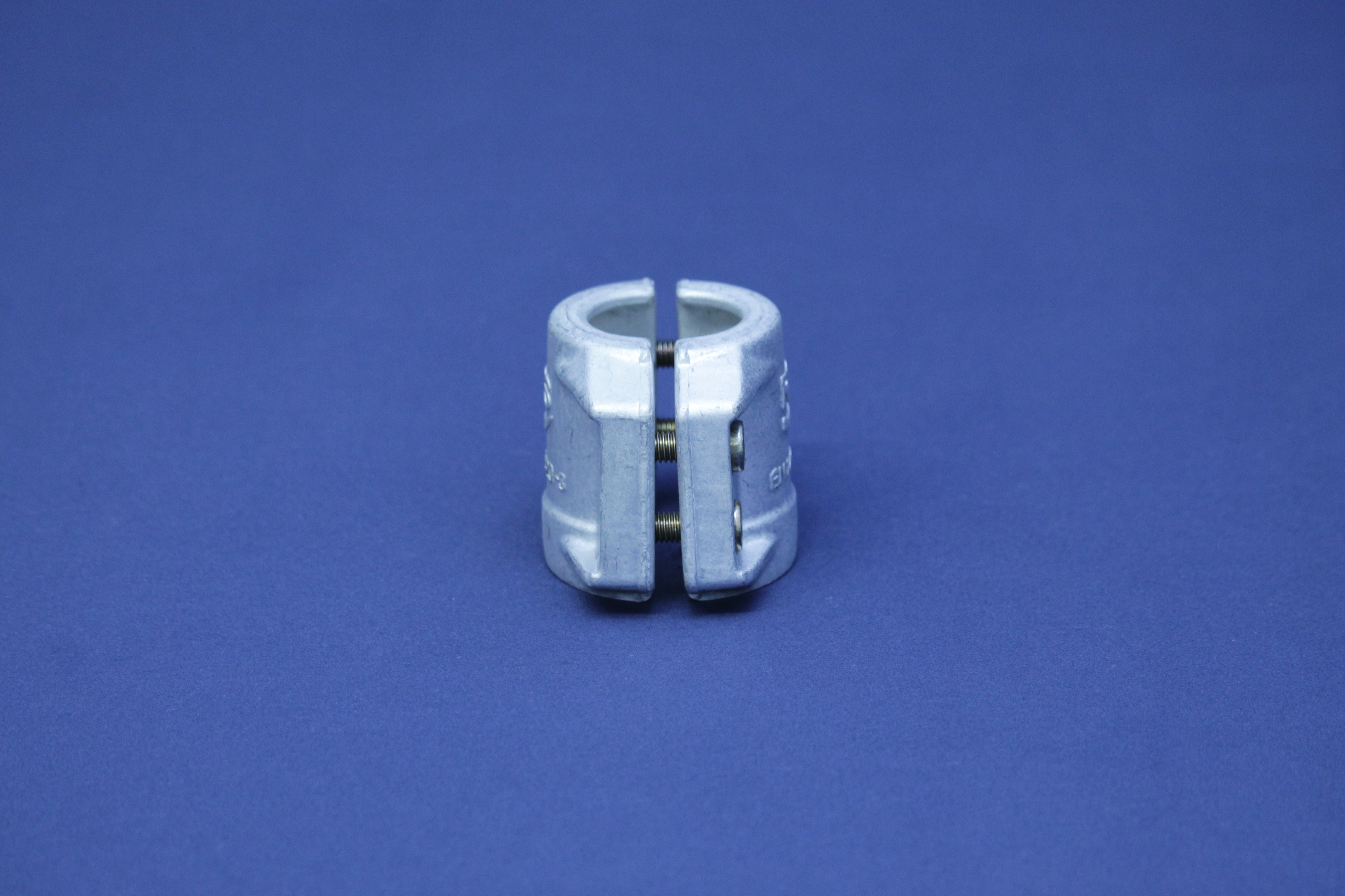 KLEMMFASSUNG EN14420-3 DN65 ALU SCHLAUCH 65x10,0 SPANNBEREICH 84-87MM, SCHRAUBEN UND MUTTERN VERZINKT