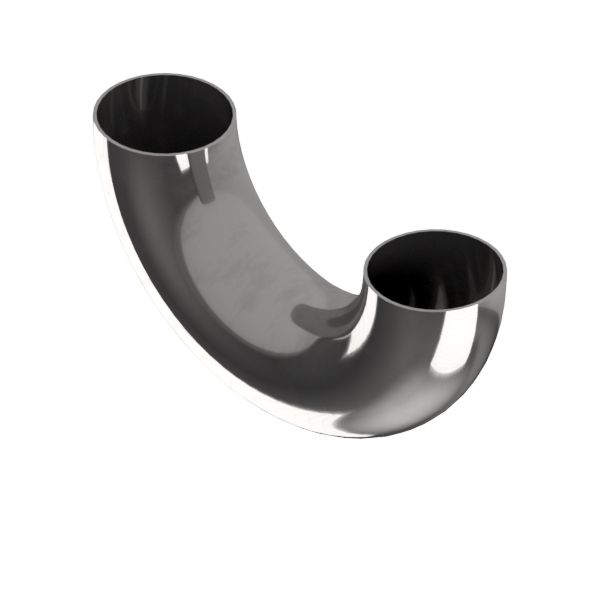 BOGEN EN10374-BS-180 DN15 304L U MB 19x1,5 GESCHWEIßTE AUSFÜHRUNG, SCHWEIßNAHT NICHT VERSCHLIFFEN