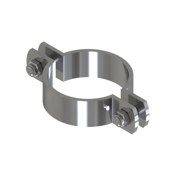 ROHRSCHELLE DN10/0,5" 304 POL KPL. MONTIERT