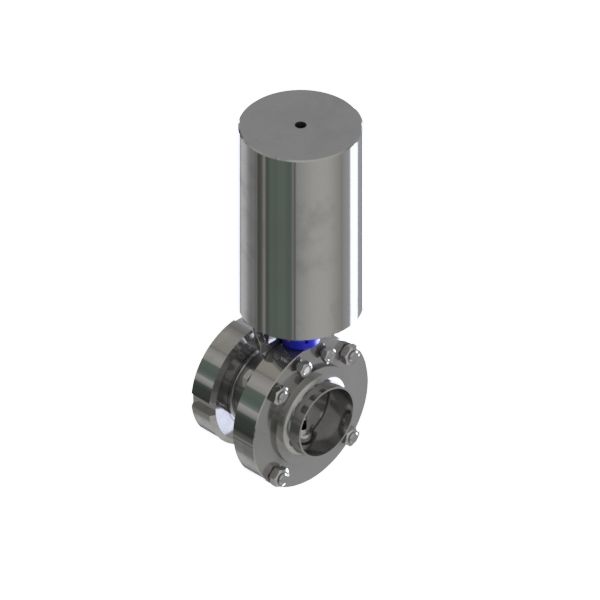 SCHEIBENVENTIL SV04 KS DN125 316L BL PAMS2 LF EPDM