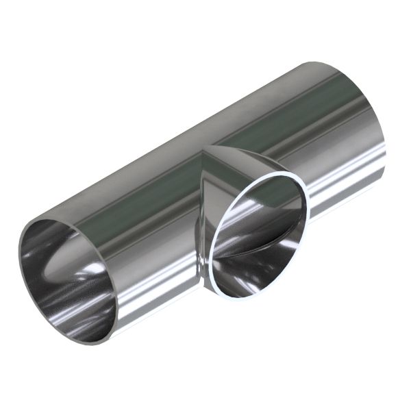 HyCom1-T-STÜCK KURZ 17,2 1.4404 Ra0,8-H3 DIN11865-TK-B