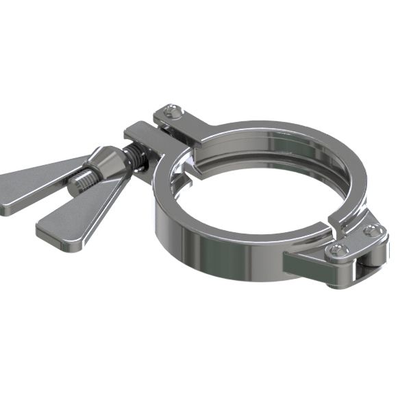 KLAMMER MASSIV 5" 304 POL TC144,4