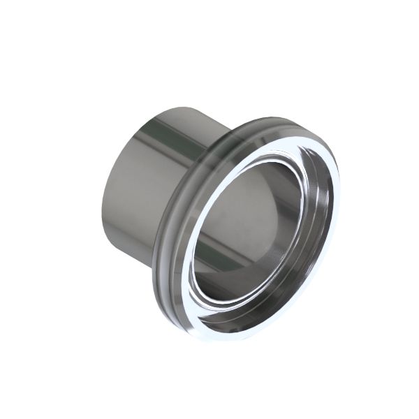 PharmCom1-GEWINDESTUTZEN 0,5" 1.4435 Ra0,8-H3 DIN11864-GS