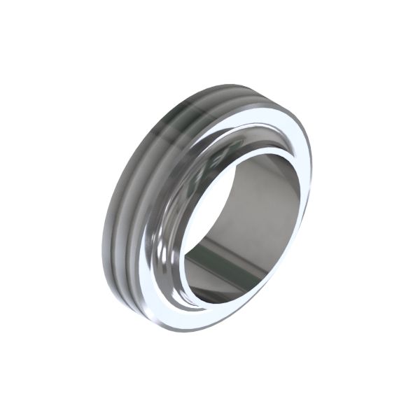 RJT GEWINDESTUTZEN S 1" 316L BL