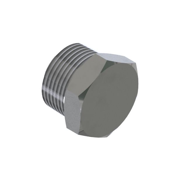 6-KANT STOPFEN R3/8" 316