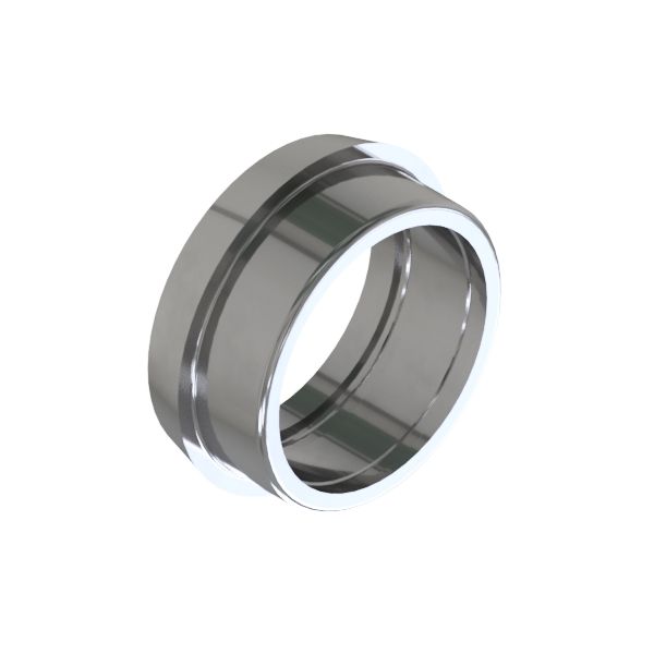 KEGELSTUTZEN D 1" 304 BL AD 25,6